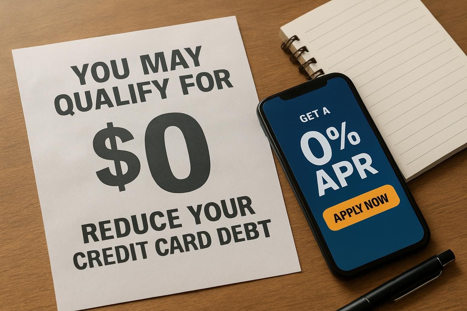 Misleading debt forgiveness offer being checked for scam warning signs