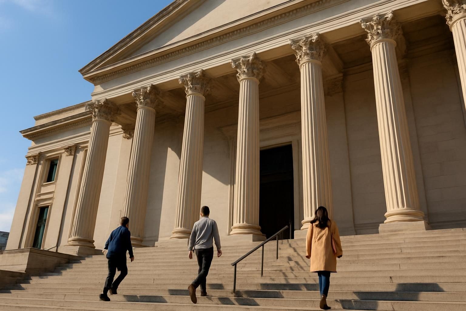 Courthouse where time-barred debt lawsuits and the statute of limitations are decided